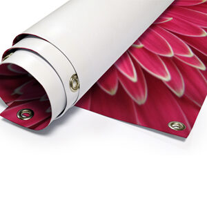 STAMPA STRISCIONE IN PVC CON OCCHIELLI