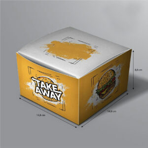 SCATOLE PORTAPANINO PERSONALIZZATE 14,5x14,5x8,8 cm