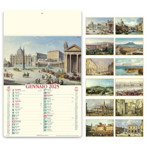 PA014 ITALIA ANTICA confez. da 1 pz. calendario: cm 31x52.5 ca
testata: cm 31x10.5 ca