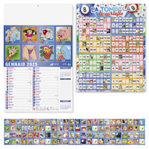 PA114 CABALA confez. da 1 pz. calendario: cm 30x47 ca
testata: cm 30x9 ca
