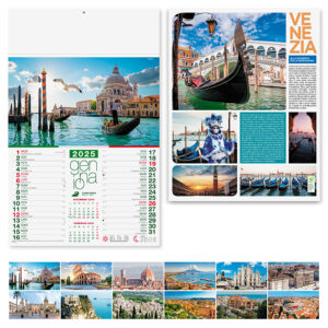PA116 CITTA' D'ITALIA confez. da 1 pz. calendario: cm 30x47 ca
testata: cm 30x9 ca