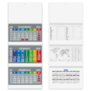 PA516 SPIRAL COLOR confez. da 50 pz. calendario: cm 31x86 ca
testata: cm 31x20 ca