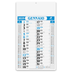 PA520 GIGANTE confez. da 1 pz. calendario: cm 31x53,5 ca
testata: cm 31x10,5 ca