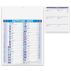 PA650 MEDIUM confez. da 100 pz. calendario: cm 30x42,5 ca
testata: cm 30x9 ca