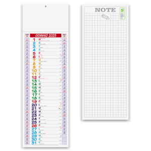 PA670 MULTICOLOR confez. da 100 pz. calendario: cm 14x47 ca
testata: cm 14x9 ca