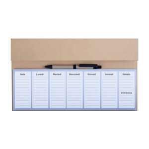 PB495 PLANNING STICKERS confez. da 25 pz. 31x17,5 cm
banda per la personalizzazione 31x5 cm