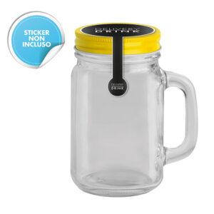 PC478 JAR GLASS confez. da 36 pz. Ø cm 6,5xh12,5 ca