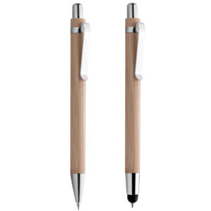 PD501 SET BAMBOO confez. da 25 pz. penna Ø cm 1,1xh14 ca
micromina Ø cm 1,1xh14 ca
astuccio: 17x4x2,2