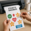 Etichette adesive sagomate - configuratore fogli