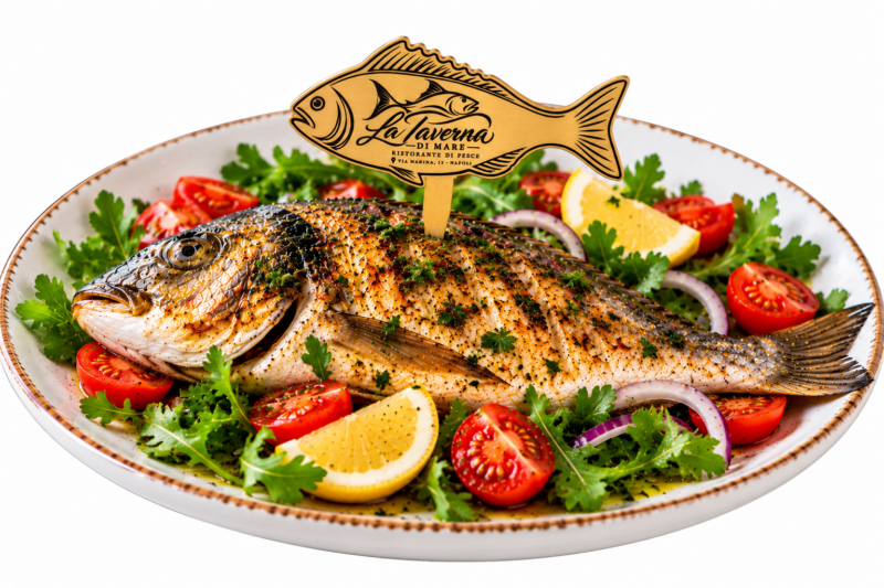 Pesce Segnapiatto Personalizzato - immagine 3